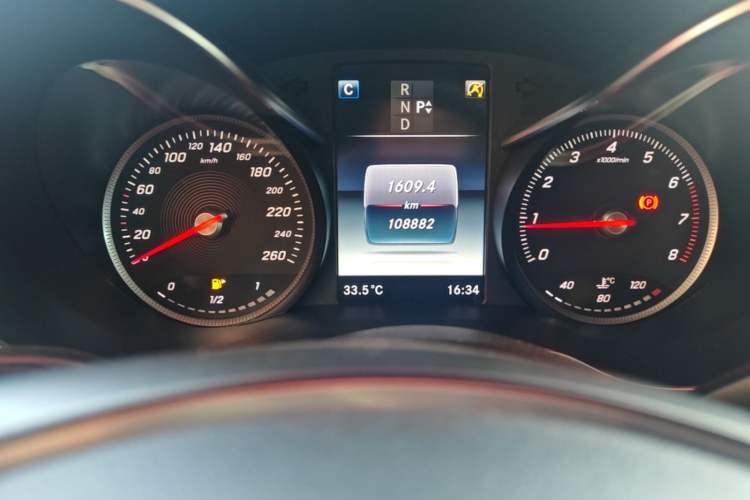 Used Mercedes-Benz C-Class 2018 C 200 L Sport Edition Achievement Special Edition Instrument Cluster