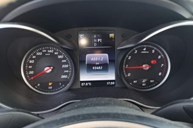 Used Mercedes-Benz C-Class 2018 C 200 L Sport Edition Instrument Cluster
