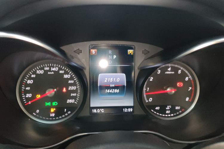 Used Mercedes-Benz C-Class 2018 C 200 L Sport Edition Instrument Cluster