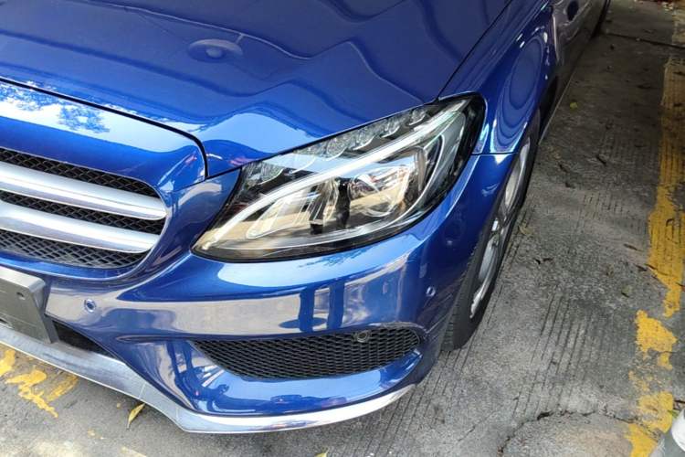 Used Mercedes-Benz C-Class 2018 C 180 L Fashion Edition Sport Version Left Front Headlight