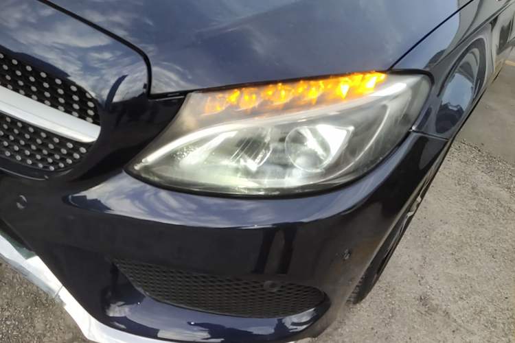 Used Mercedes-Benz C-Class 2018 C 200 Coupe Left Front Headlight