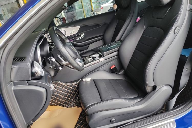 Used Mercedes-Benz C-Class 2018 C 200 4MATIC Coupe Left Front Seat