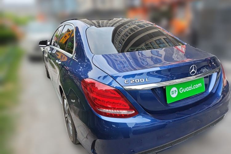 Used Mercedes-Benz C-Class 2018 C 200 L Sport Edition Rear Left 45 Deg