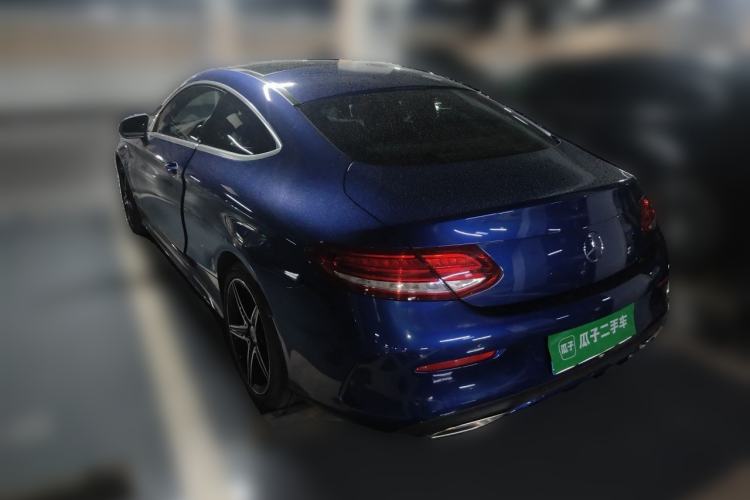 Used Mercedes-Benz C-Class 2018 C 200 Coupe Rear Left 45 Deg