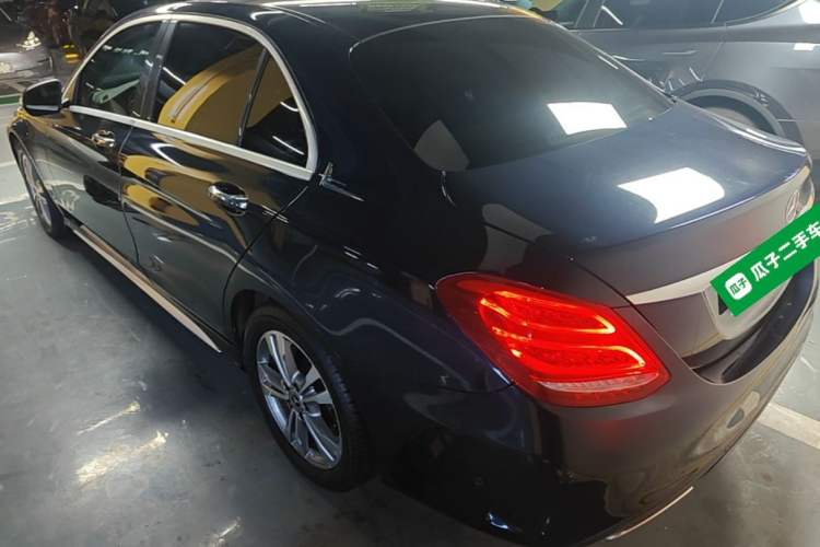 Used Mercedes-Benz C-Class 2018 C 200 L Sport Edition Rear Left 45 Deg