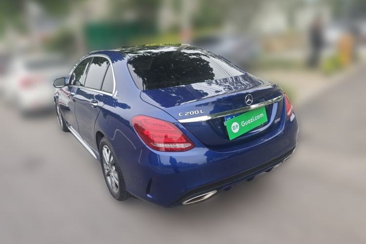 Used Mercedes-Benz C-Class 2018 C 200 L Sport Edition Rear Left 45 Deg