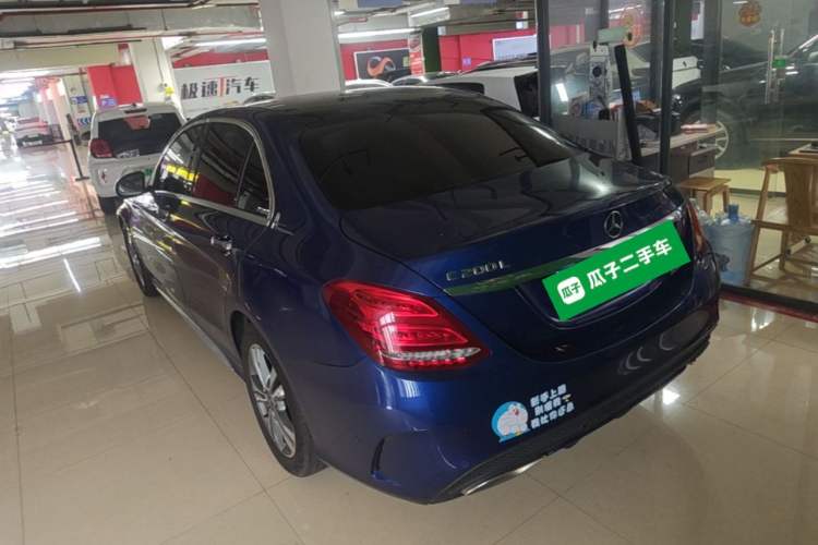 Used Mercedes-Benz C-Class 2018 C 200 L Sport Edition Rear Left 45 Deg