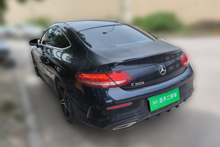 Used Mercedes-Benz C-Class 2018 C 200 Coupe Rear Left 45 Deg