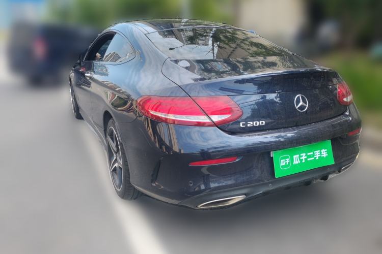 Used Mercedes-Benz C-Class 2018 C 200 Coupe Rear Left 45 Deg