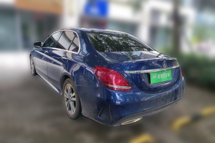 Used Mercedes-Benz C-Class 2018 C 200 L Sport Edition Rear Left 45 Deg