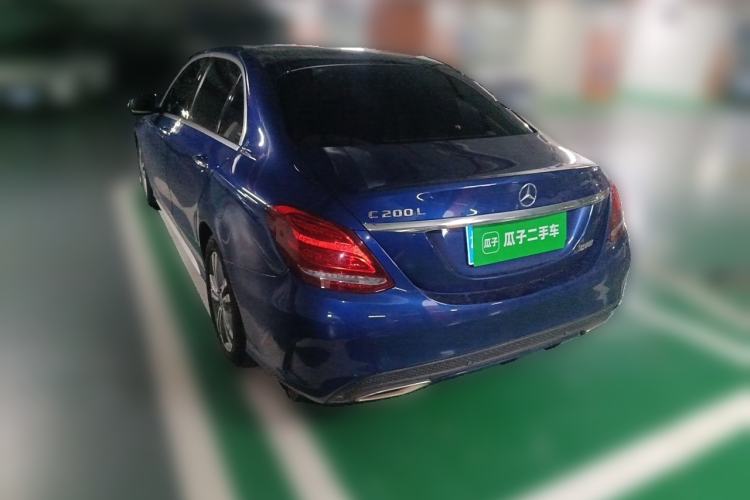 Used Mercedes-Benz C-Class 2018 C 200 L Sport Edition Rear Left 45 Deg