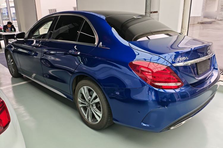 Used Mercedes-Benz C-Class 2018 C 200 L Sport Edition Rear Left 45 Deg