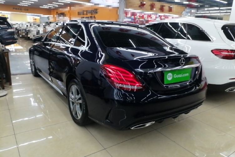 Used Mercedes-Benz C-Class 2018 C 200 L Sport Edition Rear Left 45 Deg