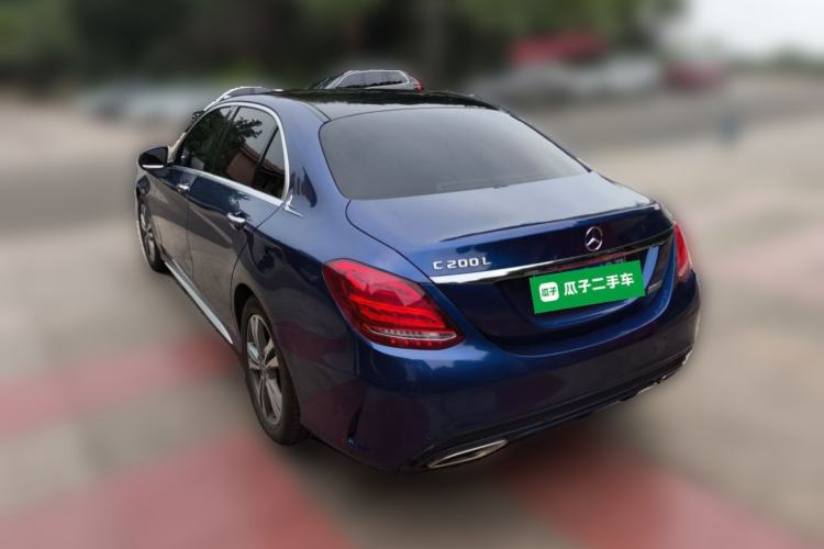 Used Mercedes-Benz C-Class 2018 C 200 L Sport Edition Rear Left 45 Deg