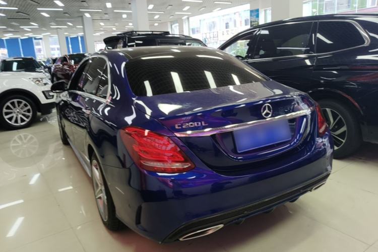 Used Mercedes-Benz C-Class 2018 C 200 L Sport Edition Rear Left 45 Deg