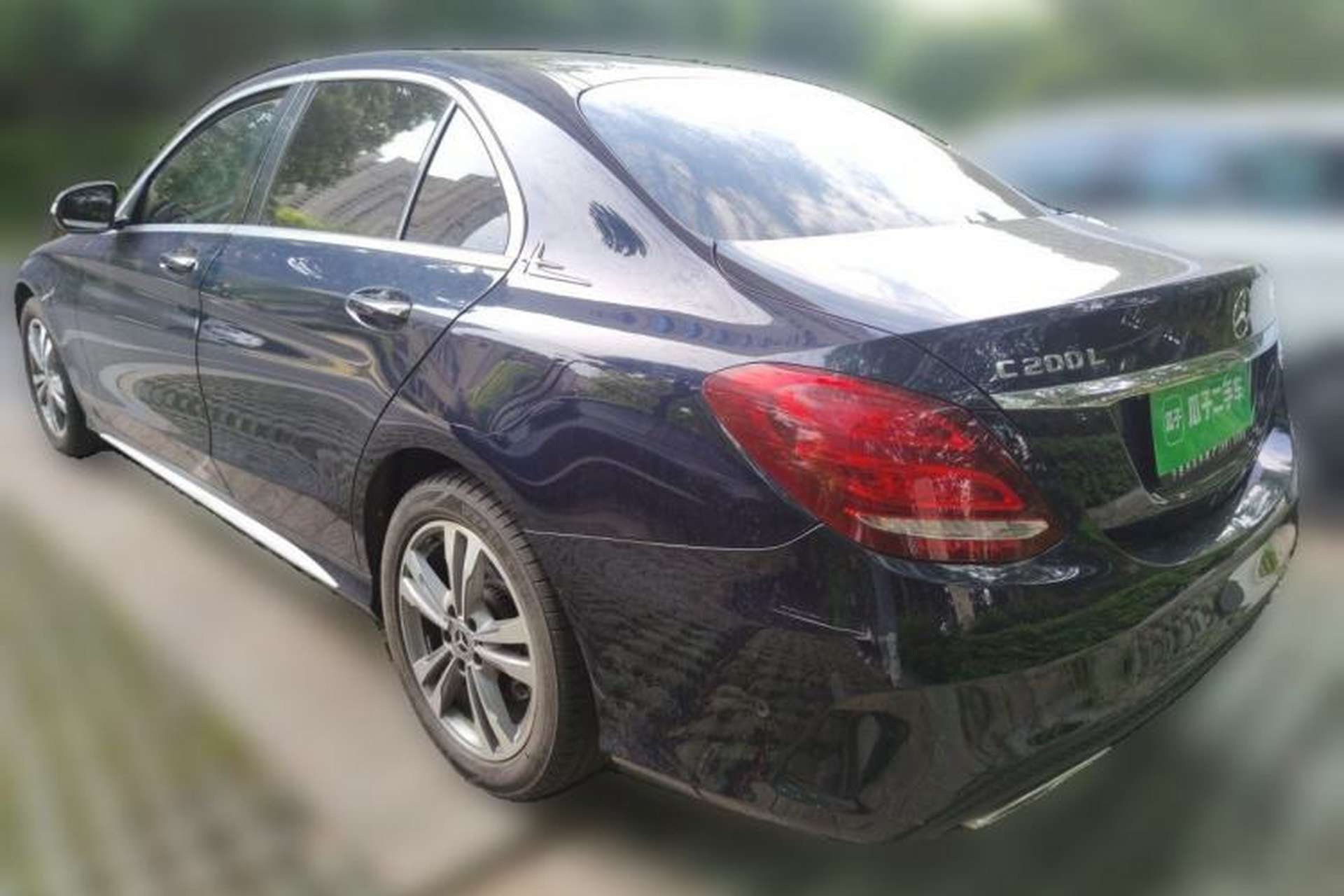 Used Mercedes-Benz C-Class 2018 C 200 L Sport Edition Rear Left 45 Deg