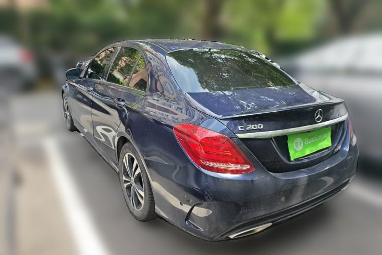 Used Mercedes-Benz C-Class 2018 C 200 Sport Edition Rear Left 45 Deg