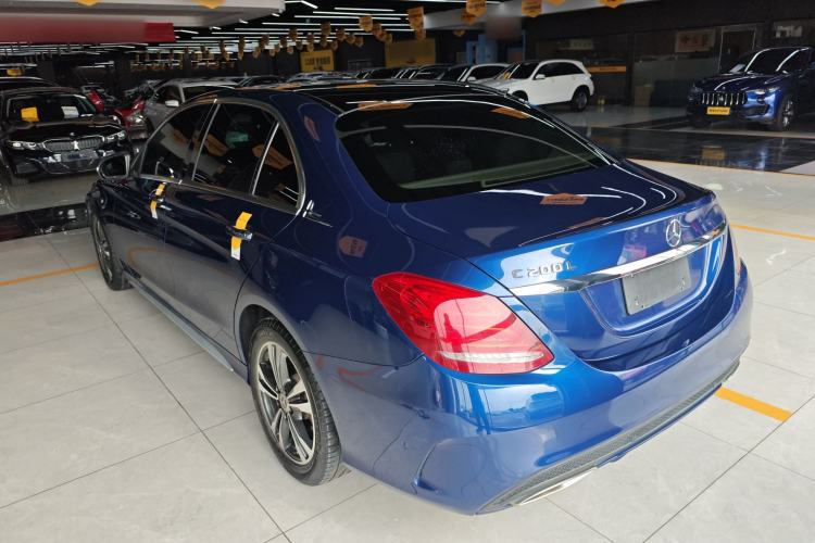 Used Mercedes-Benz C-Class 2018 C 200 L Sport Edition Rear Left 45 Deg