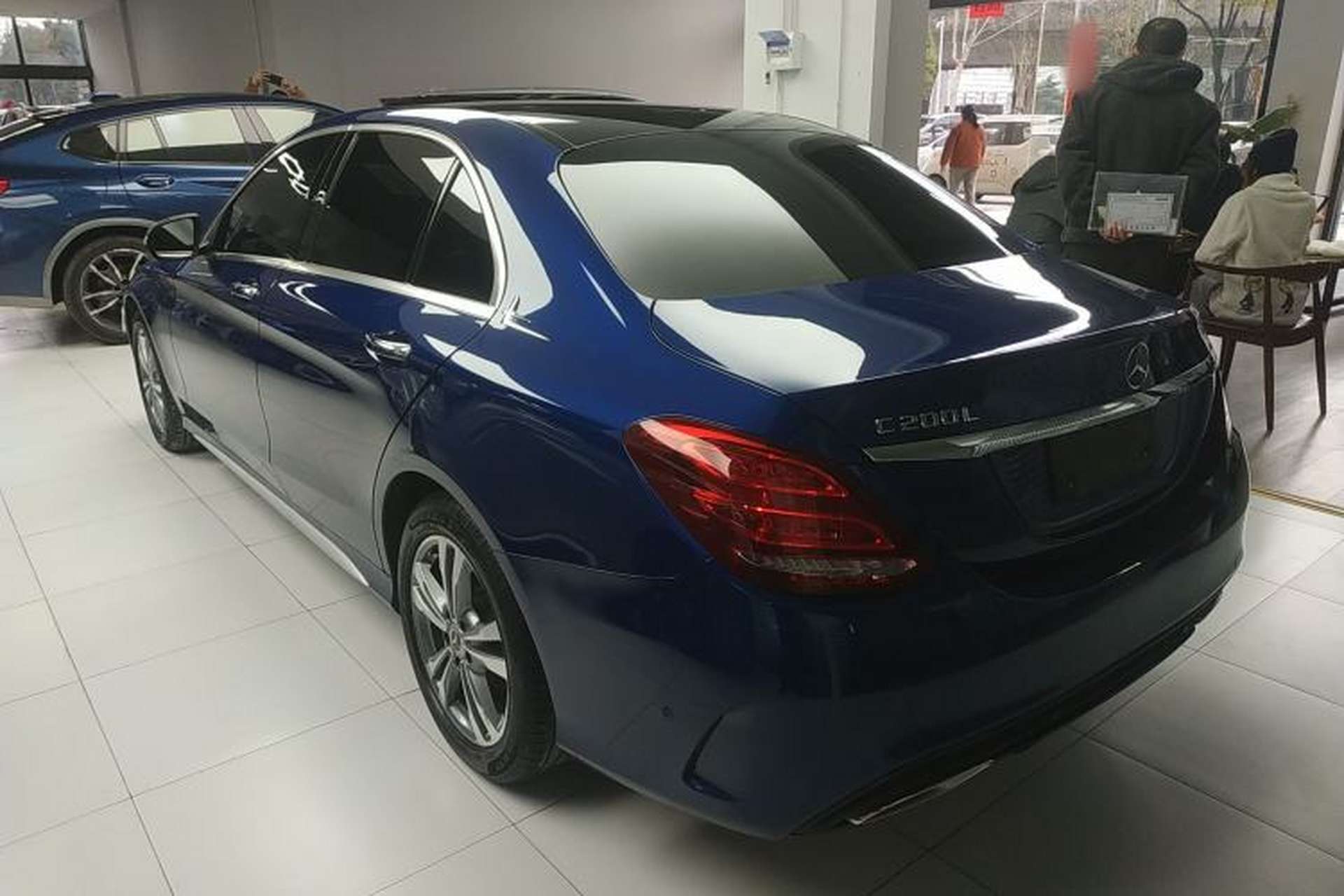 Used Mercedes-Benz C-Class 2018 C 200 L Sport Edition Rear Left 45 Deg