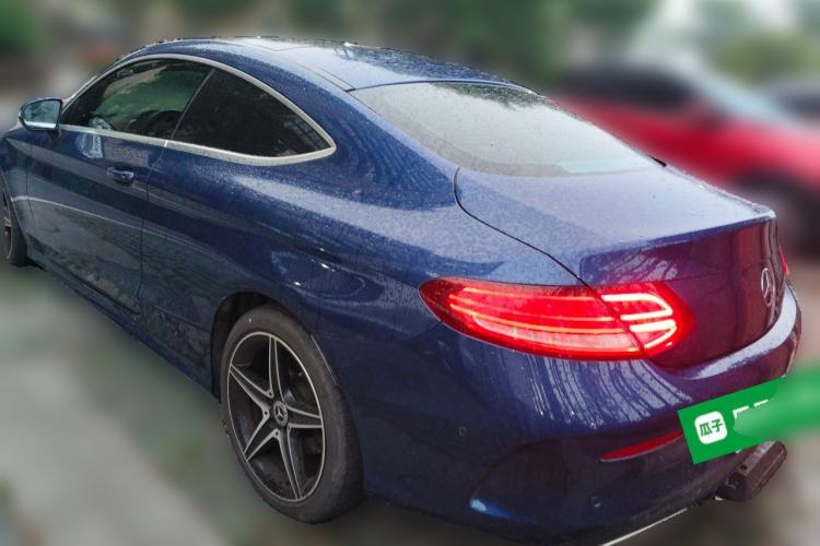 Used Mercedes-Benz C-Class 2018 C 200 Coupe Rear Left 45 Deg