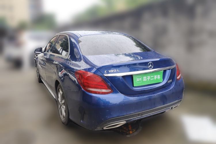 Used Mercedes-Benz C-Class 2018 C 180 L Dynamic Sports Edition Rear Left 45 Deg