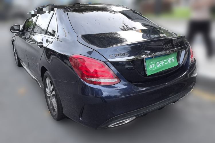 Used Mercedes-Benz C-Class 2018 C 200 L Sport Edition Rear Left 45 Deg