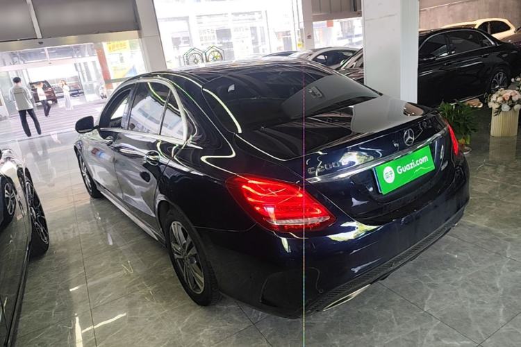 Used Mercedes-Benz C-Class 2018 C 200 L Sport Edition Rear Left 45 Deg