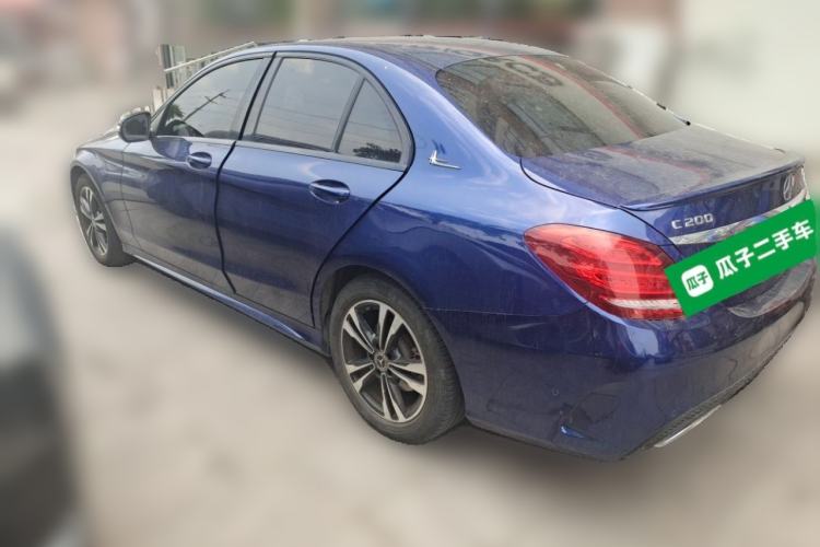 Used Mercedes-Benz C-Class 2018 C 200 Sport Edition Rear Left 45 Deg