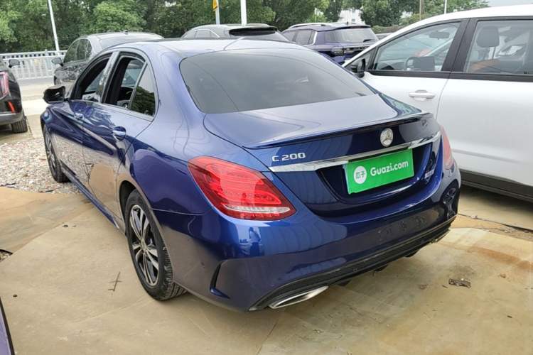 Used Mercedes-Benz C-Class 2018 C 200 Sport Edition Rear Left 45 Deg