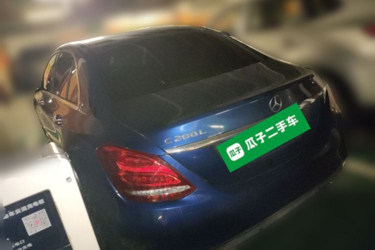 Used Mercedes-Benz C-Class 2018 C 200 L Sport Edition Rear Left 45 Deg