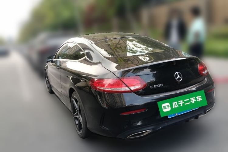 Used Mercedes-Benz C-Class 2018 C 200 Coupe Rear Left 45 Deg