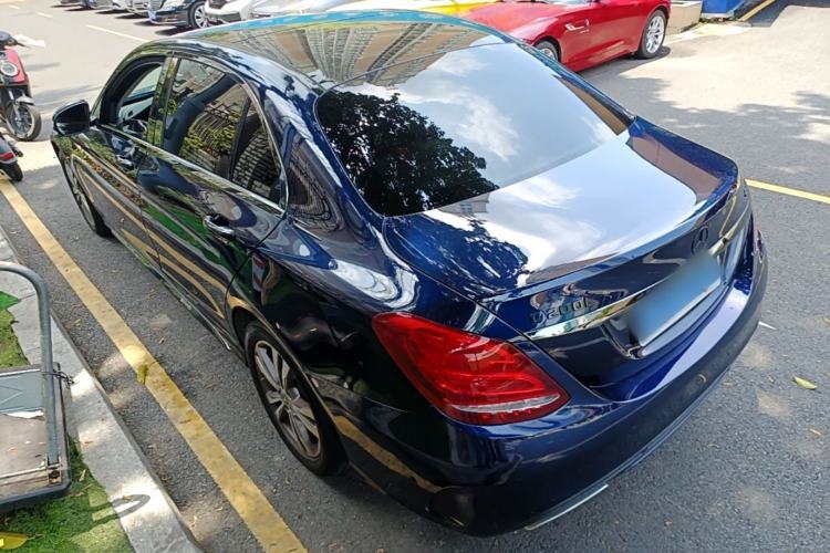 Used Mercedes-Benz C-Class 2018 C 200 L Sport Edition Rear Left 45 Deg