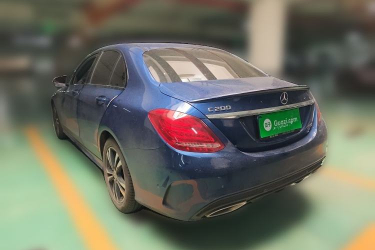 Used Mercedes-Benz C-Class 2018 C 200 Sport Edition Rear Left 45 Deg