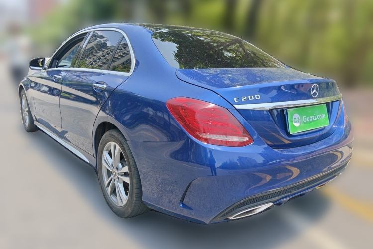 Used Mercedes-Benz C-Class 2018 C 200 L Sport Edition Rear Left 45 Deg