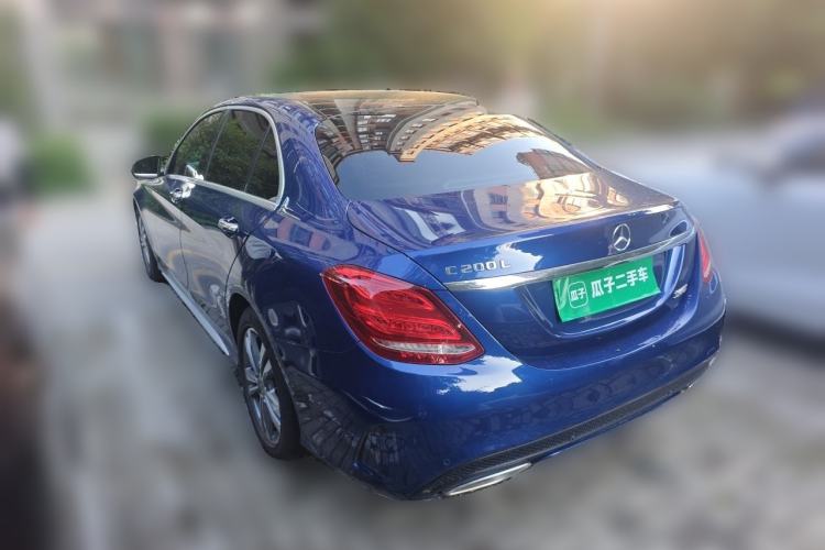 Used Mercedes-Benz C-Class 2018 C 200 L Sport Edition Rear Left 45 Deg