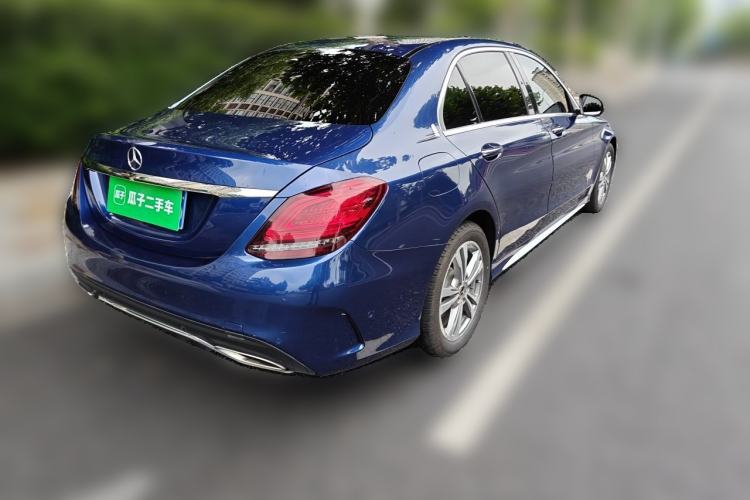 Used Mercedes-Benz C-Class 2018 C 180 L Fashion Edition Sport Version Rear Right 45 Deg