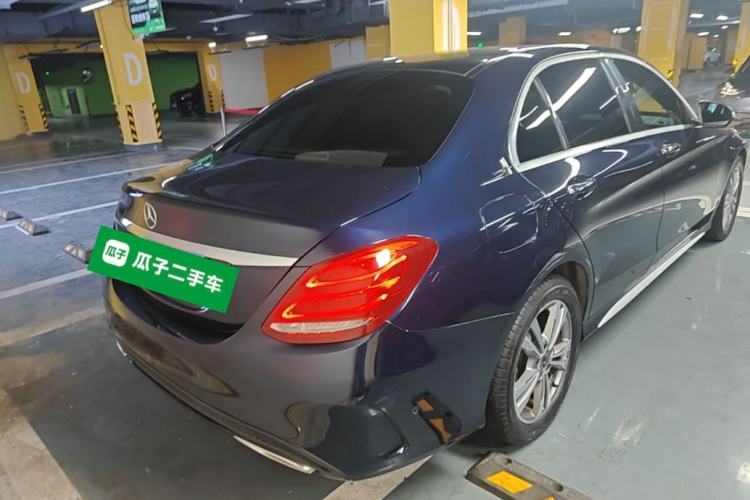 Used Mercedes-Benz C-Class 2018 C 200 L Sport Edition Rear Right 45 Deg
