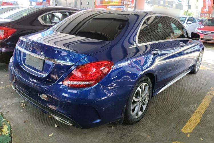 Used Mercedes-Benz C-Class 2018 C 180 L Fashion Edition Sport Version Rear Right 45 Deg