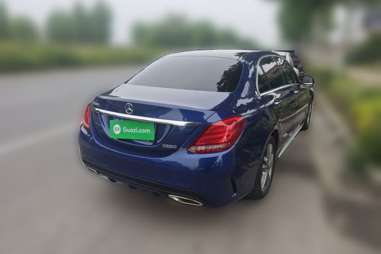 Used Mercedes-Benz C-Class 2018 C 200 L Sport Edition Rear Right 45 Deg