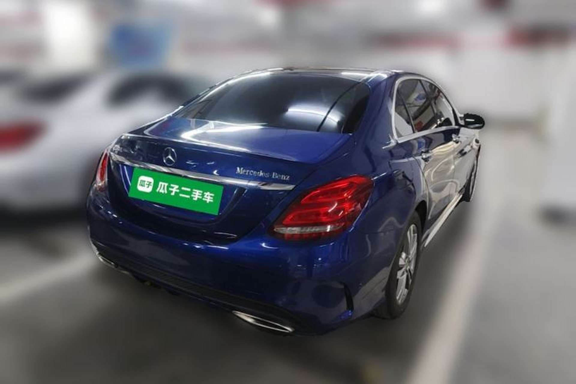 Used Mercedes-Benz C-Class 2018 C 200 L Sport Edition Rear Right 45 Deg