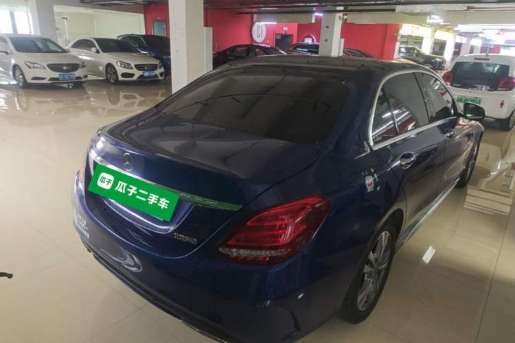 Used Mercedes-Benz C-Class 2018 C 200 L Sport Edition Rear Right 45 Deg