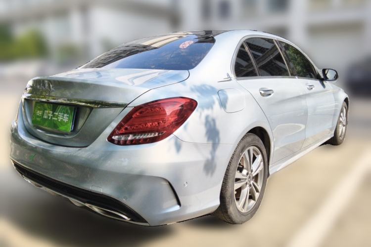 Used Mercedes-Benz C-Class 2018 C 200 L Sport Edition Rear Right 45 Deg
