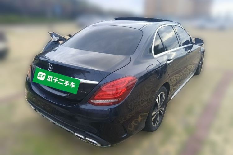 Used Mercedes-Benz C-Class 2018 C 200 L Sport Edition Rear Right 45 Deg
