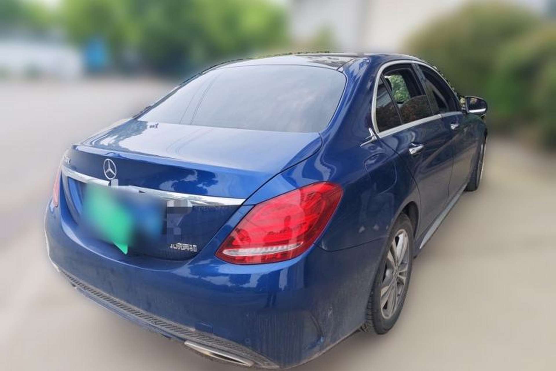 Used Mercedes-Benz C-Class 2018 C 200 L Sport Edition Rear Right 45 Deg