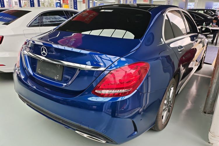 Used Mercedes-Benz C-Class 2018 C 200 L Sport Edition Rear Right 45 Deg