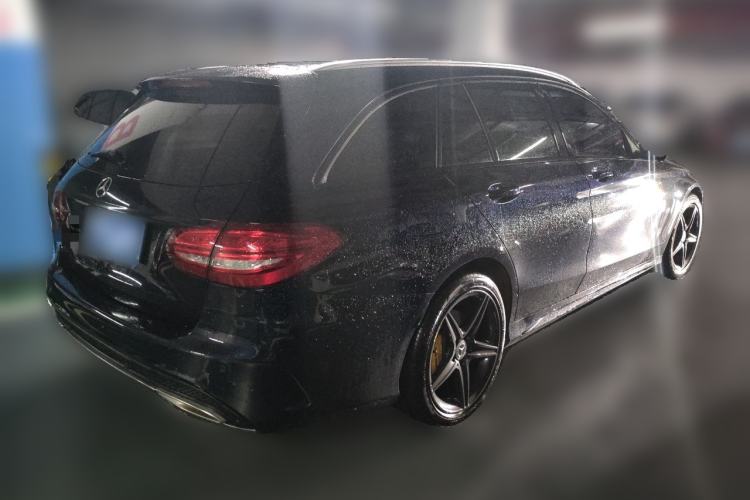 Used Mercedes-Benz C-Class 2018 C 200 Estate Rear Right 45 Deg