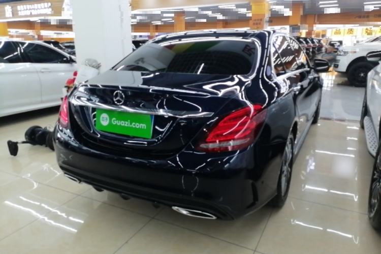 Used Mercedes-Benz C-Class 2018 C 200 L Sport Edition Rear Right 45 Deg