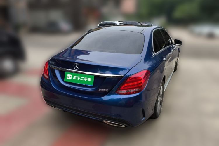 Used Mercedes-Benz C-Class 2018 C 200 L Sport Edition Rear Right 45 Deg