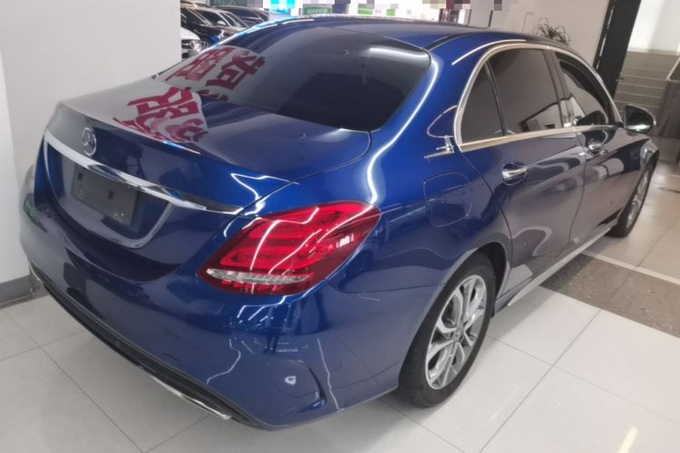 Used Mercedes-Benz C-Class 2018 C 180 L Fashion Edition Sport Version Rear Right 45 Deg