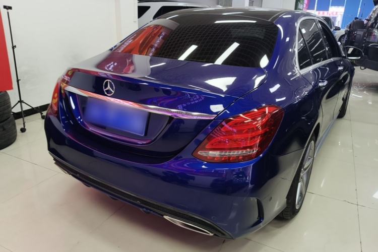Used Mercedes-Benz C-Class 2018 C 200 L Sport Edition Rear Right 45 Deg